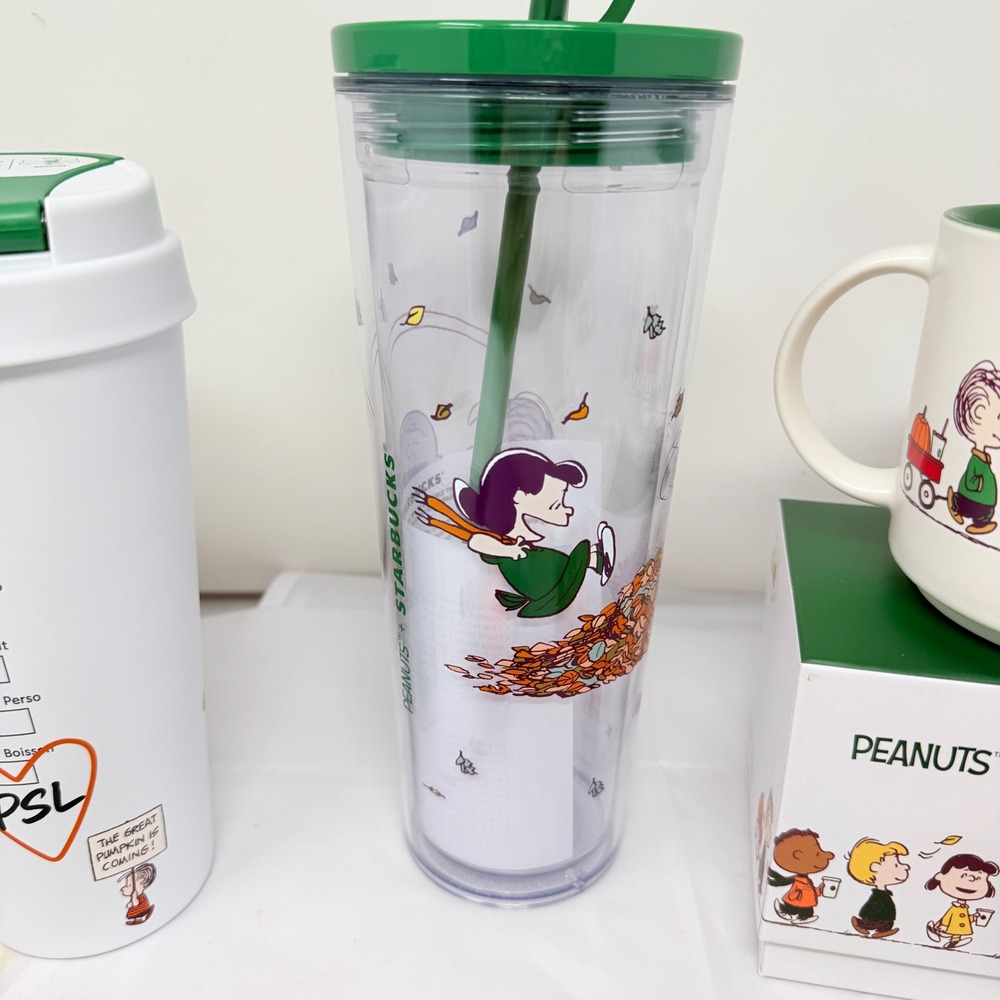 NEW Starbucks x Peanuts Fall 2026 Collection Mug Tumbler Cold Cup Pins + more - Picture 4 of 10
